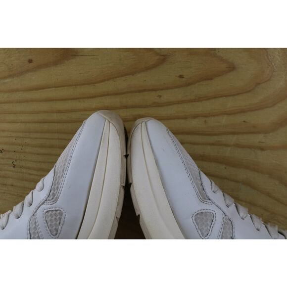 Stuart Weitzman Sneakers 9B White Leather Willow Runner - Picture 10 of 11